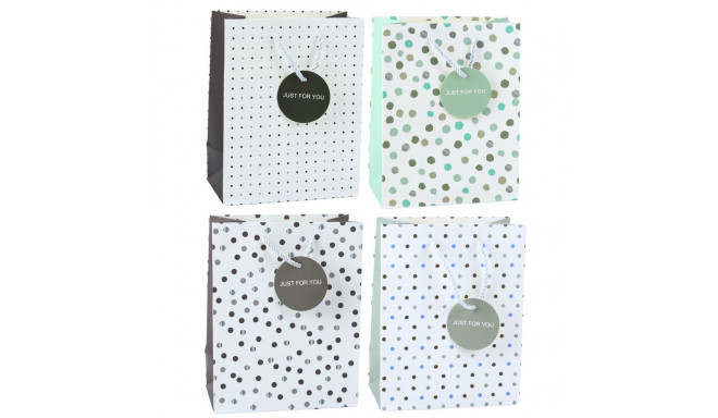 torba kinkekott täppidega kirjaga just for you 23 x 18 x 10,5 cm