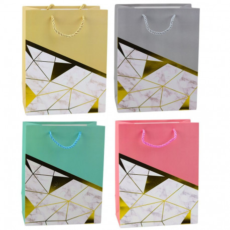 torba mustritega geomeetriline marmor 23 x 18 x 10,5 cm