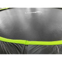 Trampolina LEAN Sport Max 8ft Czarno-Zielona