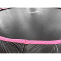Trampolina LEAN Sport Max 12ft Czarno-Różowa