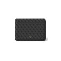 Guess PU 4G Triangle Metal Logo Computer Sleeve 16" Black