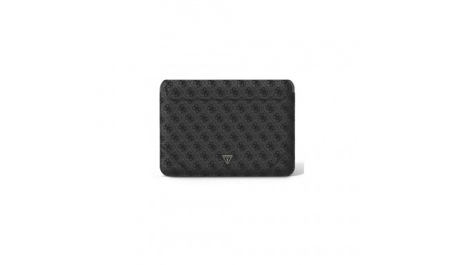 Guess PU 4G Triangle Metal Logo Computer Sleeve 16" Black