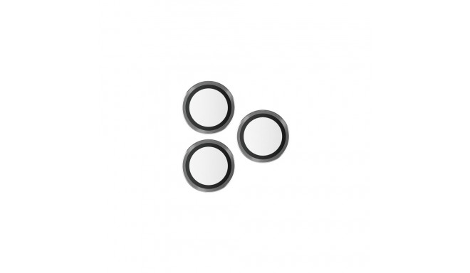 PanzerGlass "Hoops Camera Lens Protector iPhone 15 Pro/15 Pro Max" Black