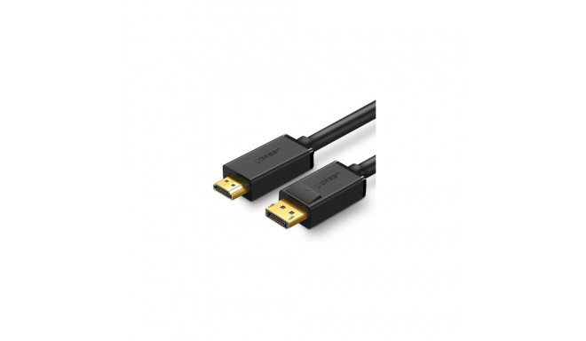 Ugreen Uni-directional DisplayPort to HDMI cable 4K 30 Hz 3m Black