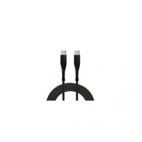 Fusion Accessories "Fishbone USB-C  USB-C  65W / 3A / 1.5m" Black