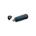 Corsair 256GB Padlock 3 USB 3.2 Black-Blue