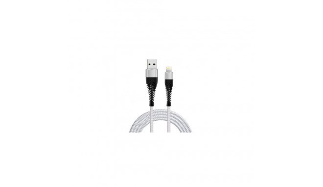Fusion Accessories "Fishbone USB-A to Lightning 30W / 3A / 1.5m" White