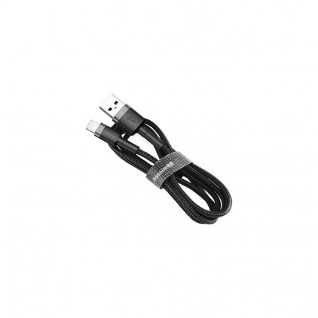 Baseus CALKLF-AG1 Cafule Cable Lightning QC3.0 2.4A, 0.5m Grey