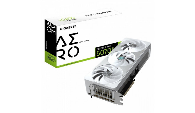 Graphics card GeForce RTX 5070 Ti AERO OC 16G 256BIT GDDR7 3DP/HDMI