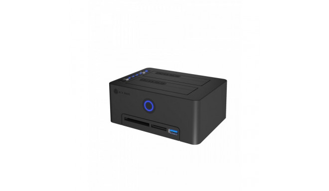 IB-1233CL-CR 2x 2,5/3,5 SSD/HDD,czytnik kart