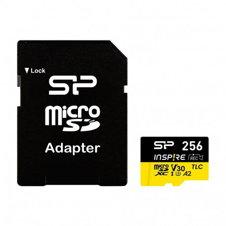 Memory card microSDXC Inspire 256GB UHS-I U3 A2 V30 4K TLC