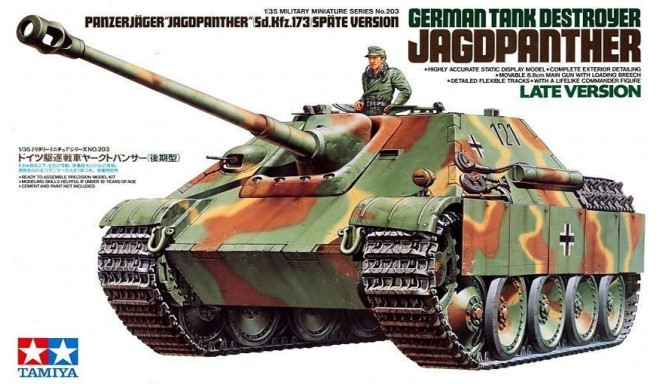 German Jagdpanther Late Version