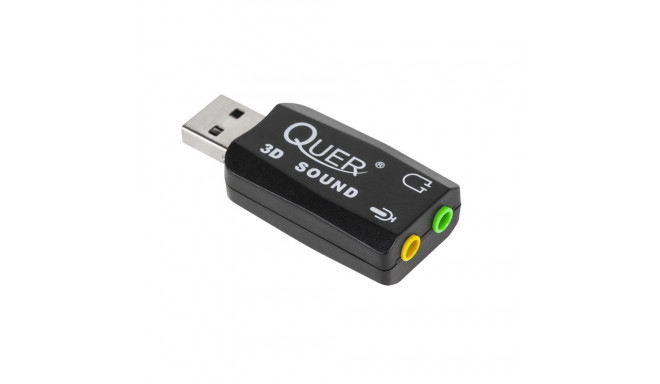 QUER helikaart 3D Plug&Play 2 channels