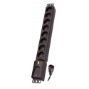 Listwa zasilająca LZRM 810 BW IEC 320, PDU, 5,0m