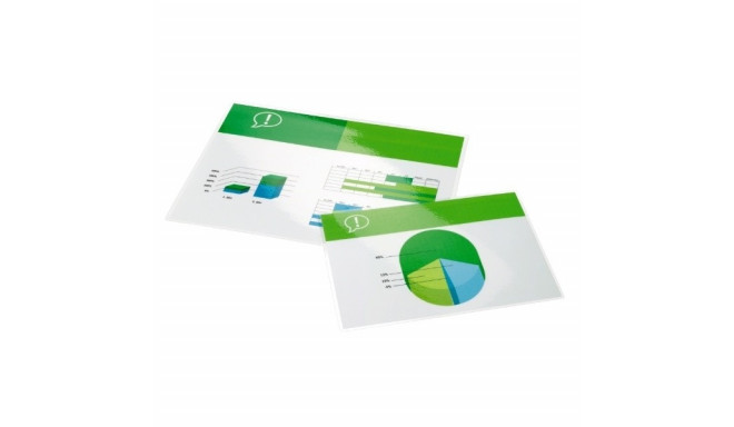 Lamineerimiskile A4 125mic, 100 A4 kile pakis, GBC Document Laminating Pouches Gloss