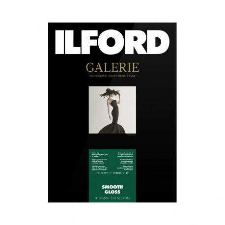 Ilford fotopaber Galerie Smooth Gloss 310g 13x18 100 lehte