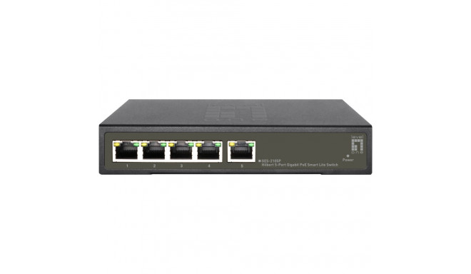 "Switch 5x GE GES-2105P Hilbert 60W 4xPoE+"