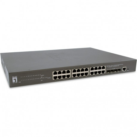 "Switch 24x GE GTP-2871 4x10GSFP+19"" 400W 24xPoE+"
