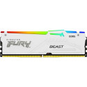 "KINGSTON FURY Beast 64GB DIMM 6000MT/s DDR5 CL36 Kit of 2 White RGB EXPO"