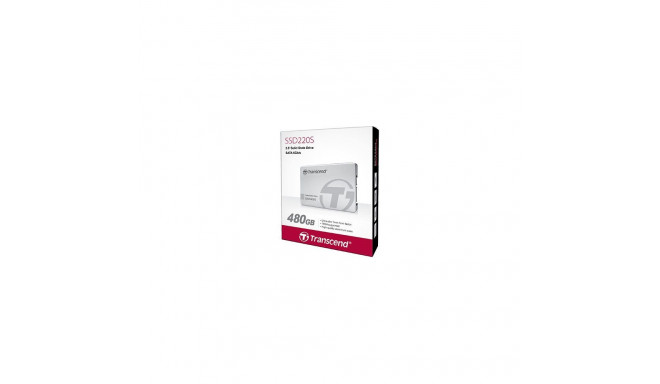 "TRANSCEND SSD220S SSD 480GB intern 6,4cm 2,5Zoll SATA 6Gb/s TLC"
