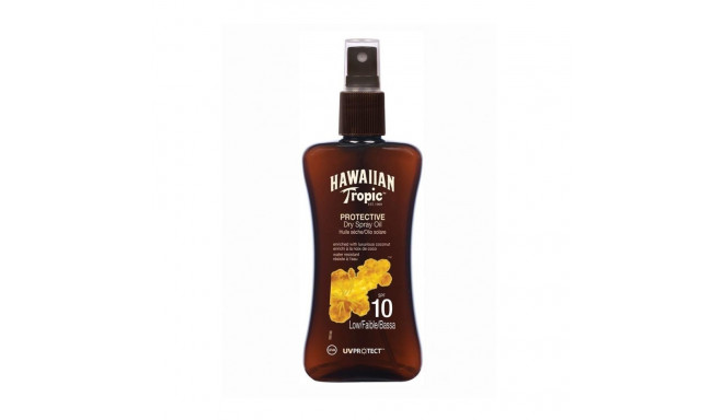 HAWAIIAN TROPIC PROTECTIVE DRY SPRAY OIL SPF10 LOW 200ML VAPORIZADOR