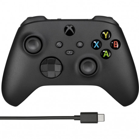 Microsoft Xbox juhtmevaba kontroller XSX must + USB-kaabel