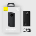 Baseus Adaman2 power bank with digital display 10000mAh 30W 2 x USB / 1x USB Type C Overseas Edition