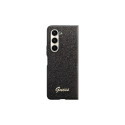 Guess Glitter Script case for Samsung Galaxy Z Fold 5 - black
