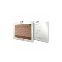Guess GCube Stripes case for a 14" laptop - brown