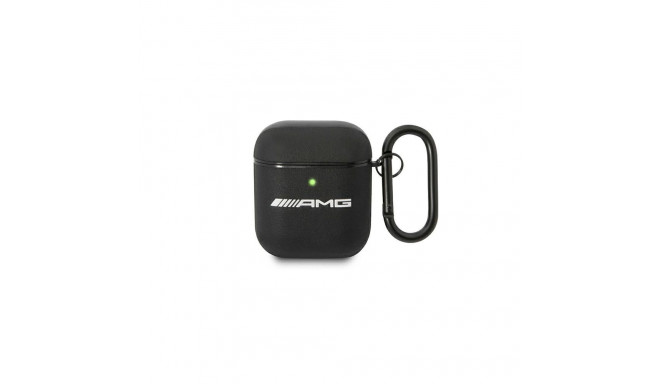 AMG AMA2SLWK AirPods cover black/black Leather
