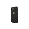 Ferrari FESSIHCP13SBK iPhone 13 mini 5.4" black/black hardcase Silicone