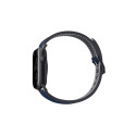 Uniq Straden Leather Hybrid Strap for Apple Watch 1/2/3/4/5/6/7/8/SE/SE2/Ultra 42/44/45/49mm - blue