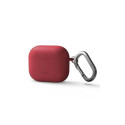 Uniq Nexo case for AirPods 3 + Ear Hooks Silicone - red