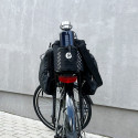 Wozinsky Bicycle Bike Pannier Bag Rear Trunk Bag with Shoulder Strap 9L black (WBB22BK)
