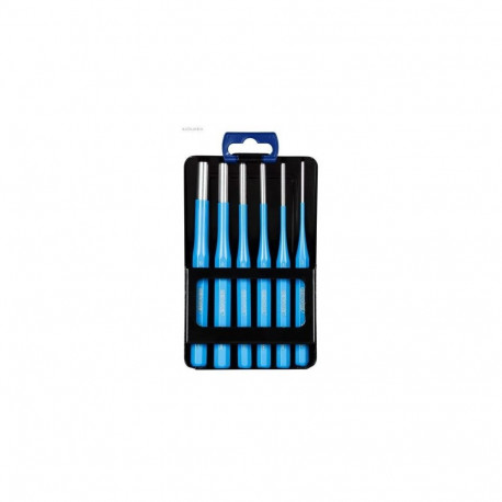 Splinttreiber-Satz 316 D, 6-teilig (blau, in Metall-Klappkassette)