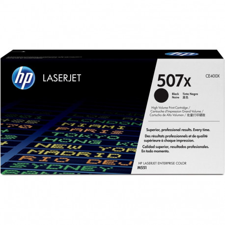 Toner schwarz 507X (CE400X) (schwarz, Retail)