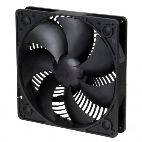 Ventilaator AP181 180mm 3-kontaktilise pistikuga jaepakendis, must