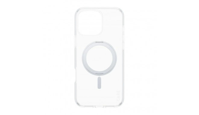Põrutuskindel mobiiliümbris PanzerGlass iPhone 16 Pro Max Kickstand MS, hõbe