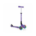 Globber | Junior Scooter | Purple | Scooter Junior Foldable Fantasy Lights | 437-103