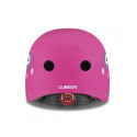 Globber Helmet Elite Lights Flowers  507-310 Pink