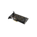 Axagon PCIe 3.0 x4 controller - NVMe M-key + SATA B-key (PCEM2-D)