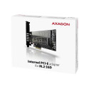 Axagon PCIe 3.0 x4 kontroller - NVMe M-key + SATA B-key (PCEM2-D)