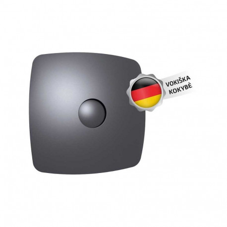 Bathroom Fan Vlano ENSO 125 BL (Simple configuration) ⌀125 mm (Grey)