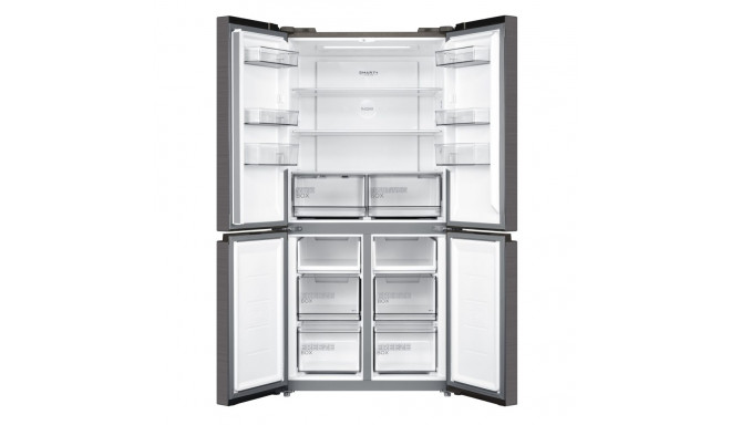 Midea Refrigerator | MDRF632FIE28 | Energy efficiency class E | Free standing | Side by side | Heigh
