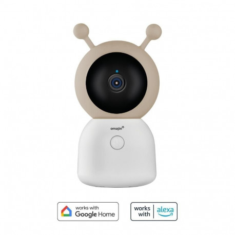 omajin by Netatmo OBC-01-EU video beebimonitor Wi-Fi/Ethernet beež, must, valge