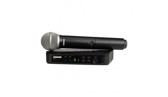 Shure BLX24E/PG58-H8E - juhtmevaba vokaalsüsteem PG58 mikrofoniga