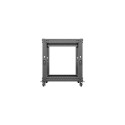 Lanberg OR01-6112-B rack cabinet 12U Freestanding rack Black
