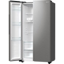 Gorenje NRR9185EAXL side-by-side külmik vabaltseisev 550 L E hõbedane
