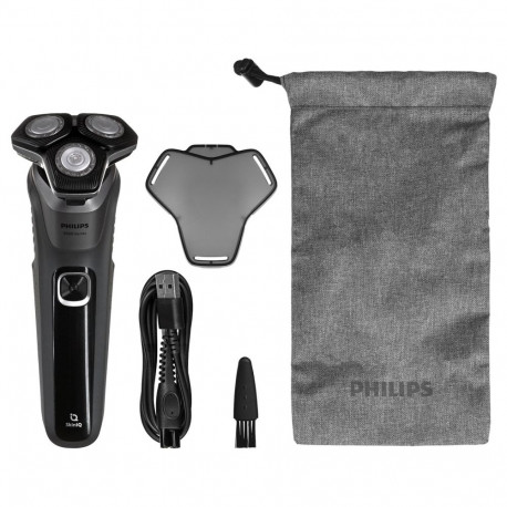 Philips SHAVER Series 5000 S5887/10 Wet and dry electric shaver and soft pouch