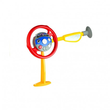 Kierownica Symulator Do Samochodu Z Przyssawkami Dla Dzieci Światła Dźwięki